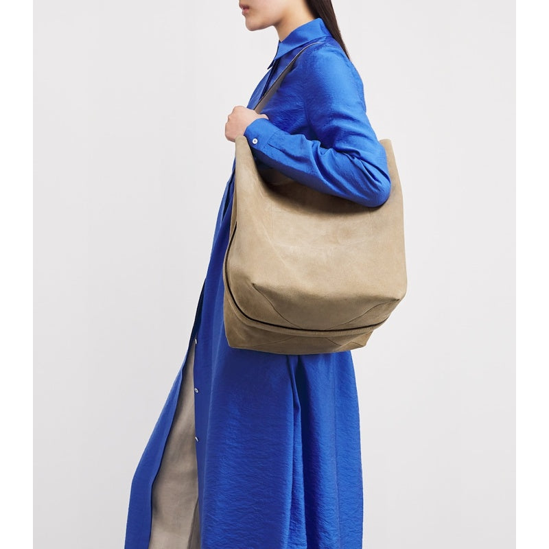 Bolsa Tote Large Suede Belted