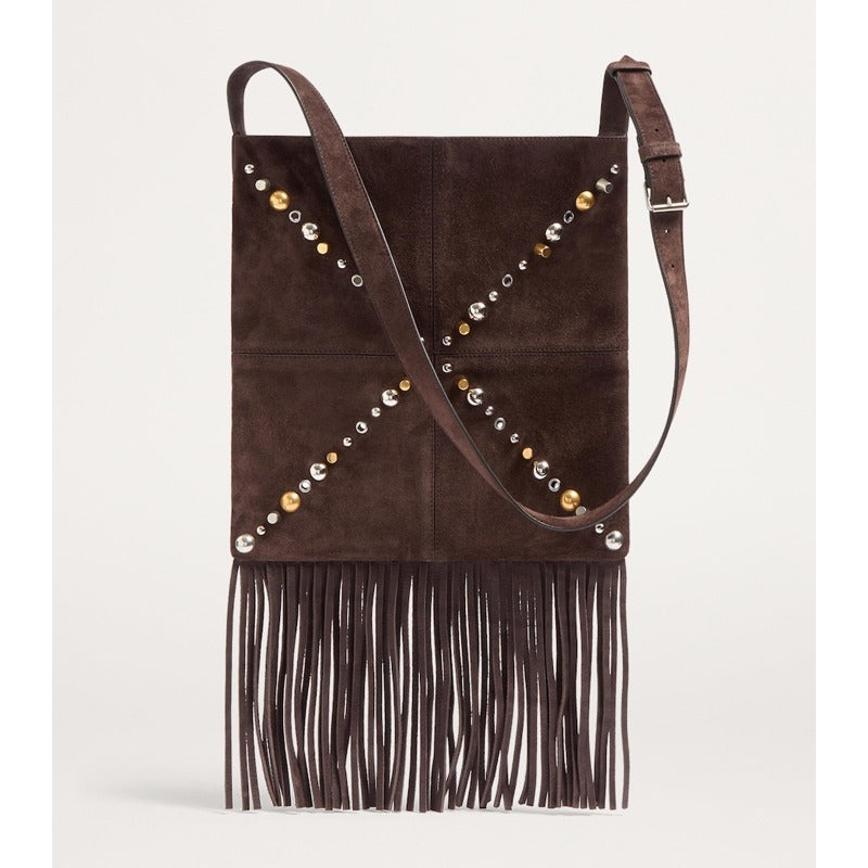 Bolsa Messenger Suede Nellcote