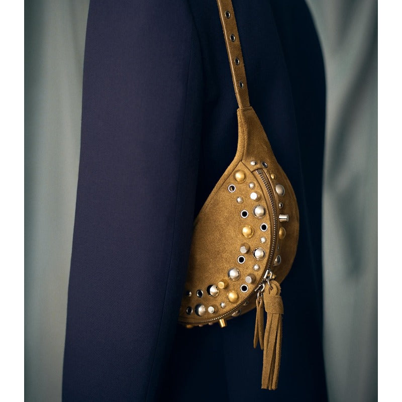 Bolsa Messenger Suede Nellcote