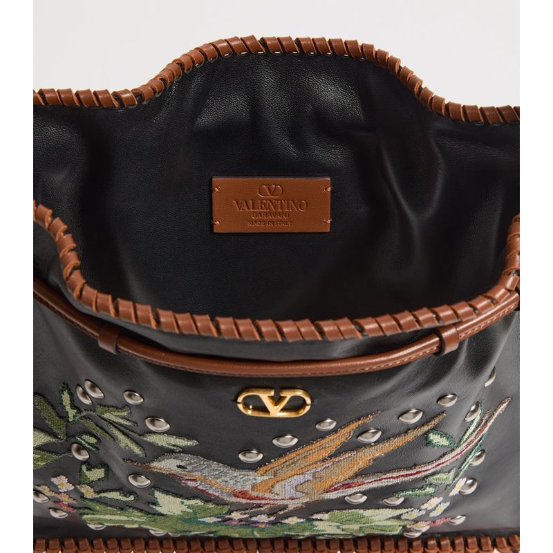 Bolsa Bucket Large Lambskin Nellcote Alice