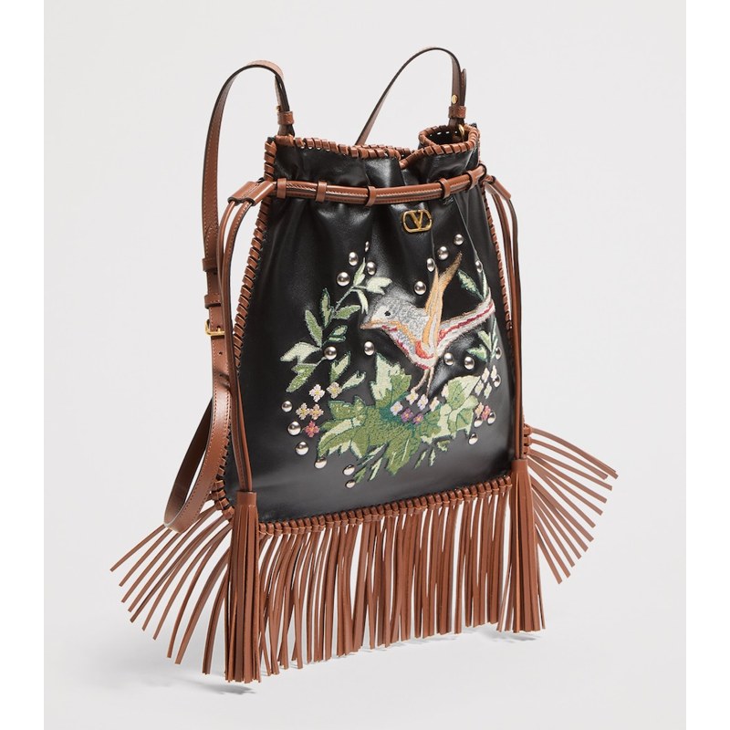 Bolsa Bucket Large Lambskin Nellcote Alice