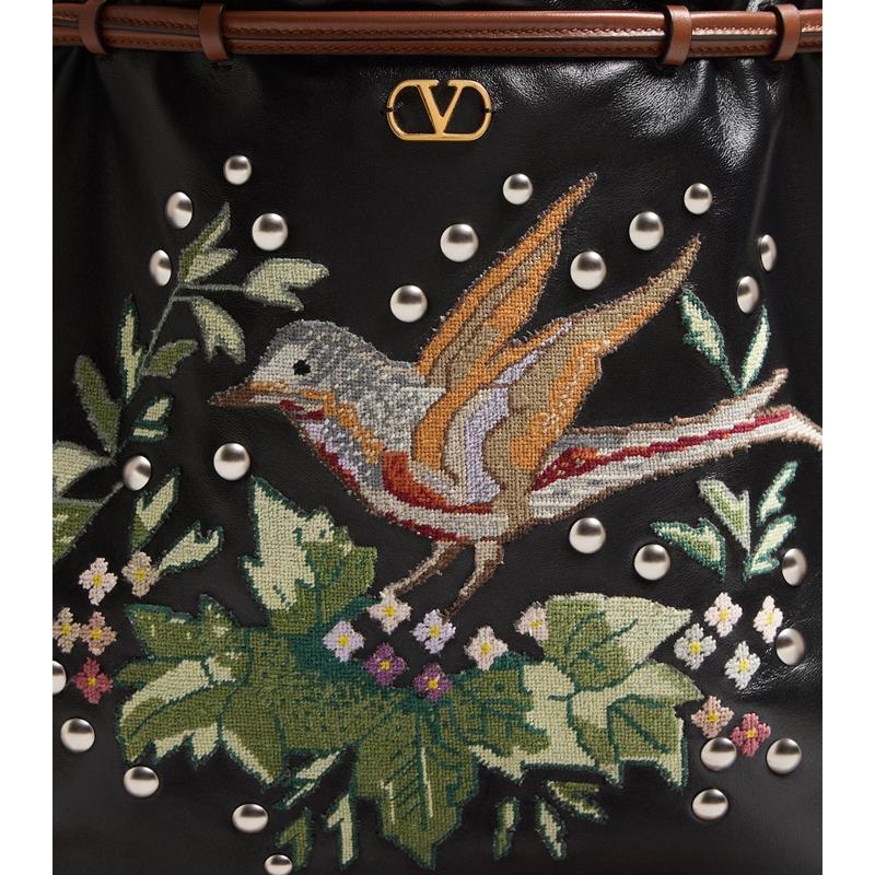 Bolsa Bucket Large Lambskin Nellcote Alice