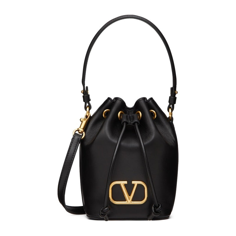 Bolsa Bucket Mini VLogo - Mercado de Luxo - O Maior E-Commerce de Bens, Produtos e Serviços de Luxo do Brasil.