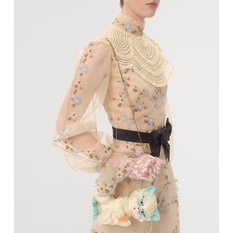 Bolsa Clutch Le Chat de La Maison