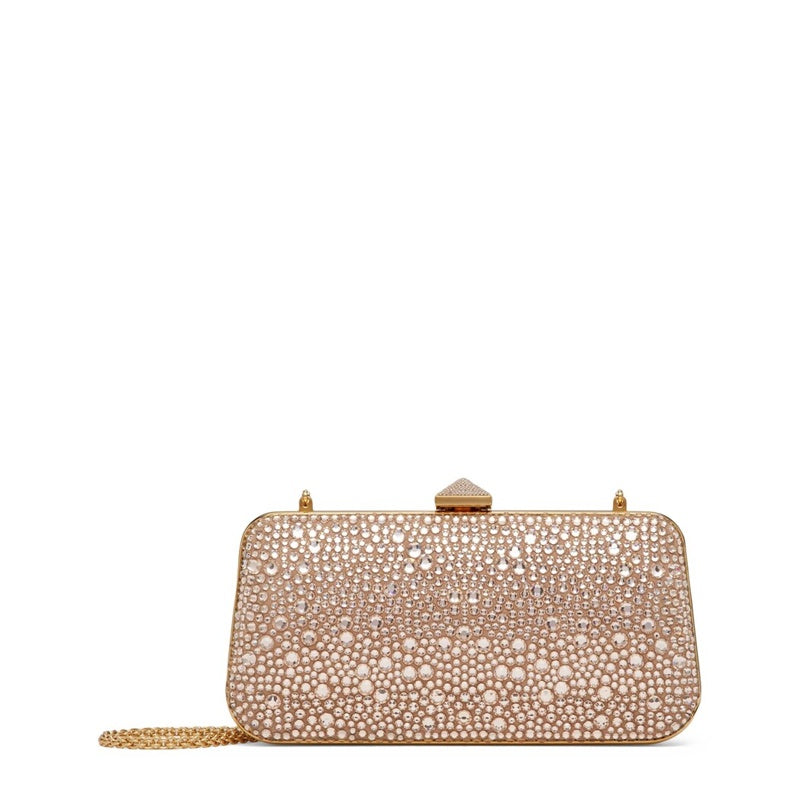 Bolsa Clutch Crystal-Embellished Minaudiere - Mercado de Luxo - O Maior E-Commerce de Bens, Produtos e Serviços de Luxo do Brasil.
