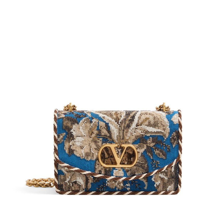 Bolsa Shoulder Silk Embellished Vain - Mercado de Luxo - O Maior E-Commerce de Bens, Produtos e Serviços de Luxo do Brasil.