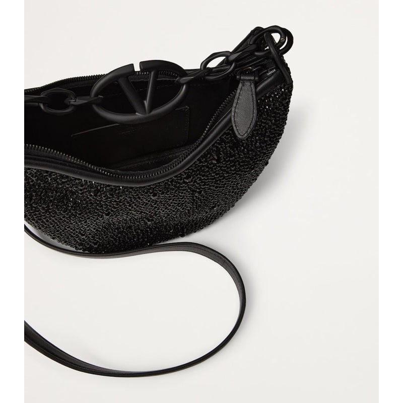Bolsa Shoulder Mini Embellished VLogo Moon