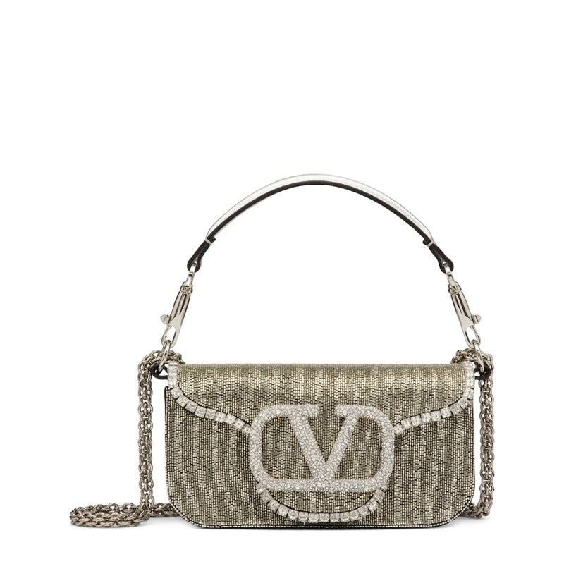 Bolsa Shoulder Small Crystal Loco - Mercado de Luxo - O Maior E-Commerce de Bens, Produtos e Serviços de Luxo do Brasil.