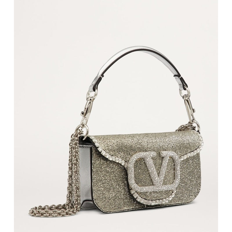 Bolsa Shoulder Small Crystal Loco