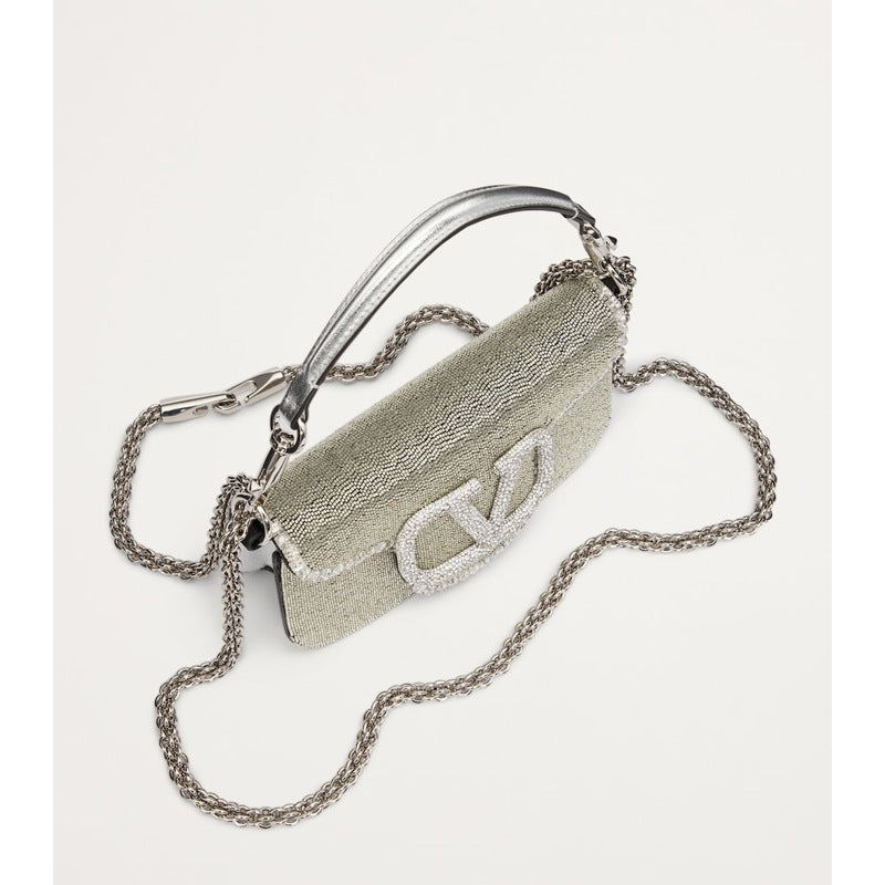 Bolsa Shoulder Small Crystal Loco