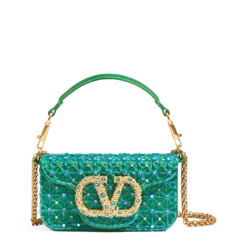 Bolsa Shoulder Small Embroidered Loco - Mercado de Luxo - O Maior E-Commerce de Bens, Produtos e Serviços de Luxo do Brasil.