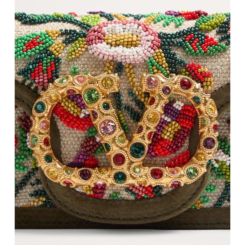 Bolsa Shoulder Small Beaded Loco