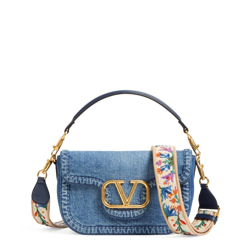 Bolsa Shoulder Denim Alltime - Mercado de Luxo - O Maior E-Commerce de Bens, Produtos e Serviços de Luxo do Brasil.