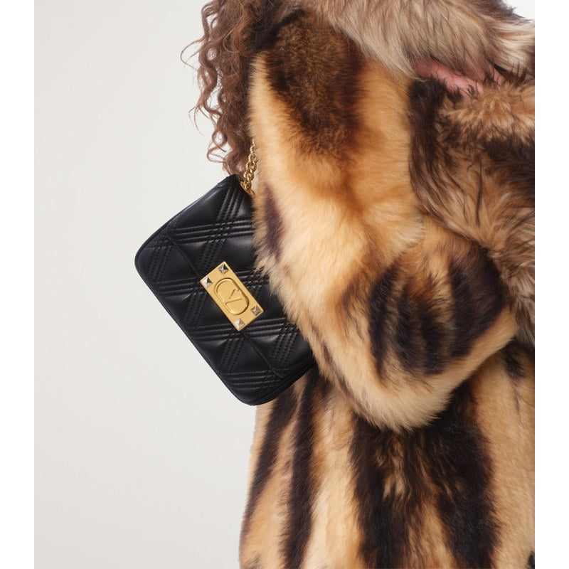 Bolsa Shoulder Small Lambskin Quilty