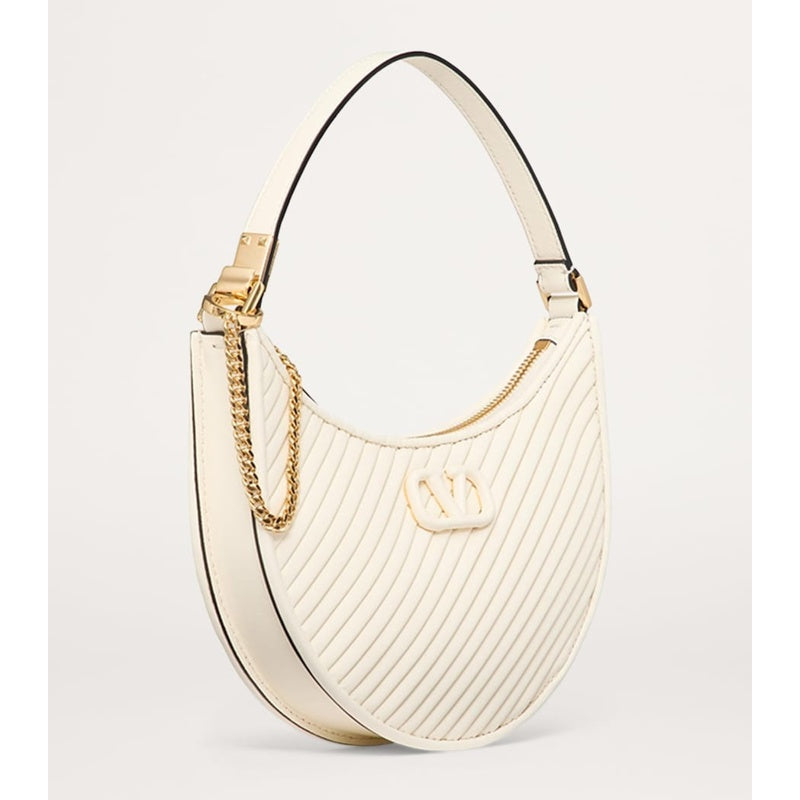 Bolsa Shoulder Mini Lambskin VLogo Signature