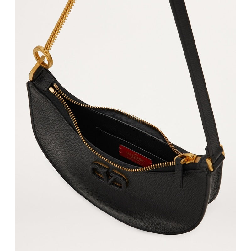 Bolsa Shoulder Mini Calf VLogo Signature