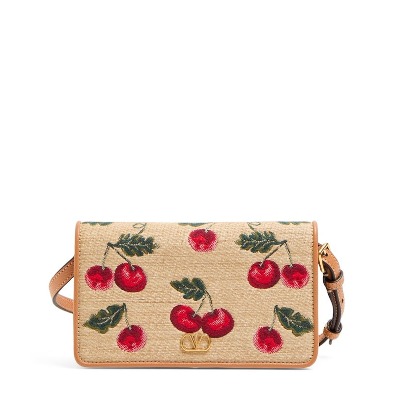 Bolsa Shoulder Mini Calf VLogo Signature - Mercado de Luxo - O Maior E-Commerce de Bens, Produtos e Serviços de Luxo do Brasil.