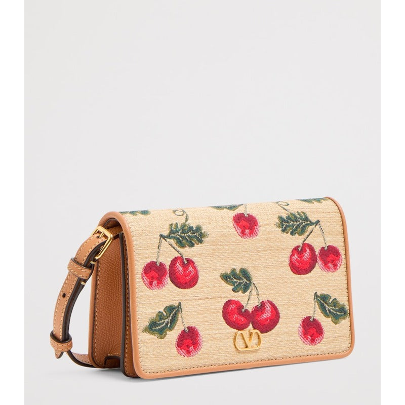 Bolsa Shoulder Mini Calf VLogo Signature