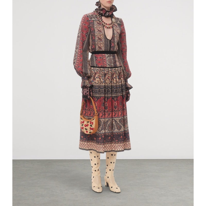 Bolsa Shoulder Mini Calf VLogo Signature