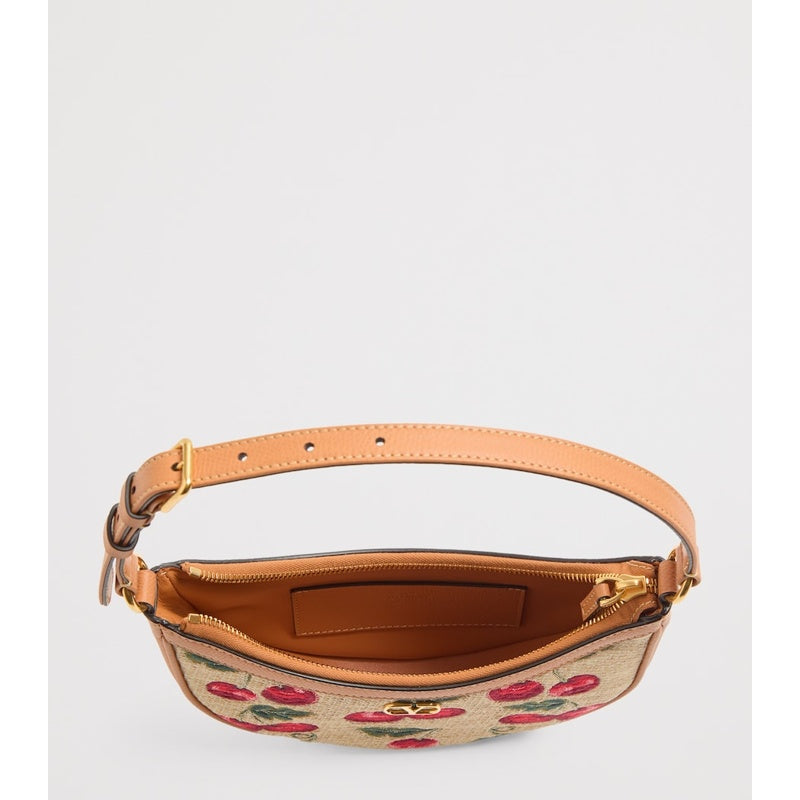 Bolsa Shoulder Mini Calf VLogo Signature