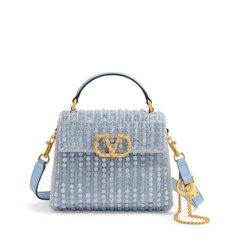 Bolsa Handle Mini Embellished VSLING - Mercado de Luxo - O Maior E-Commerce de Bens, Produtos e Serviços de Luxo do Brasil.