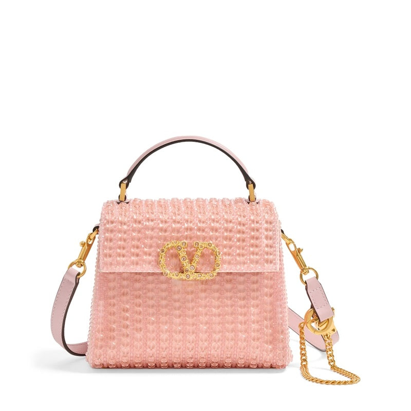 Bolsa Handle Mini Embellished VSLING - Mercado de Luxo - O Maior E-Commerce de Bens, Produtos e Serviços de Luxo do Brasil.
