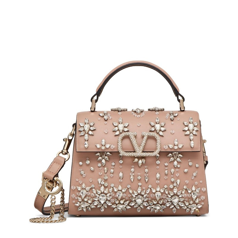 Bolsa Handle Mini Embellished VSLING - Mercado de Luxo - O Maior E-Commerce de Bens, Produtos e Serviços de Luxo do Brasil.