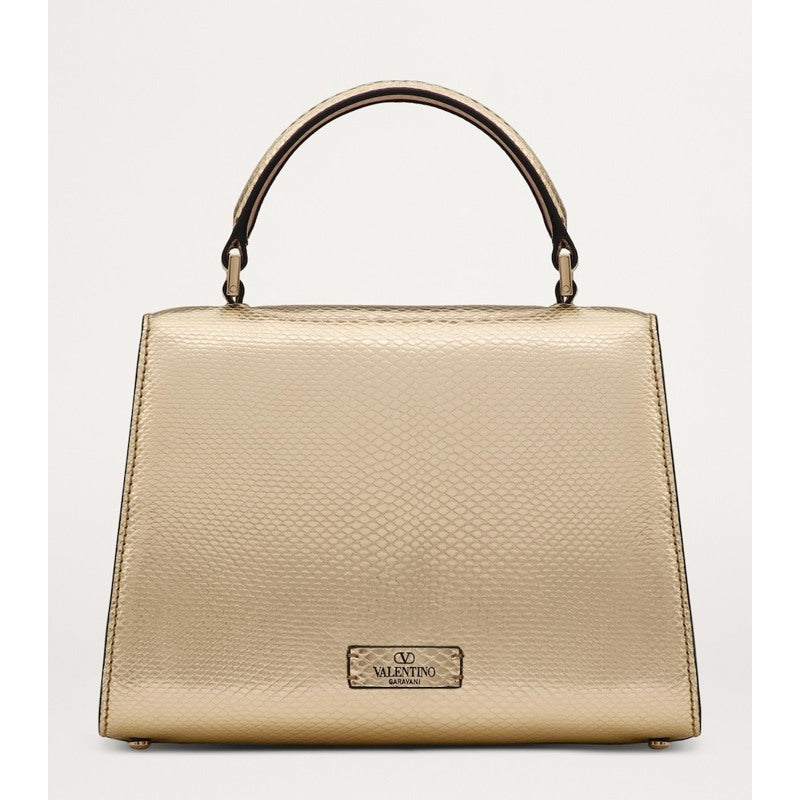 Bolsa Handle Small Snake Skin Embellished VSLING