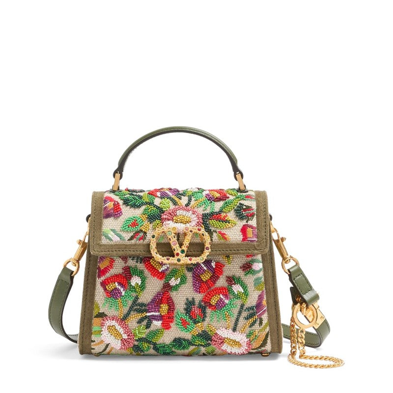 Bolsa Handle Mini Embellished VSLING - Mercado de Luxo - O Maior E-Commerce de Bens, Produtos e Serviços de Luxo do Brasil.