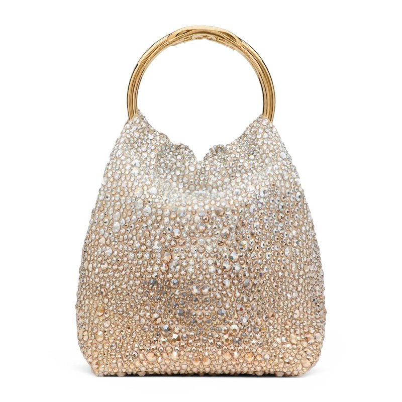Bolsa Handle Crystal-Embellished Carry Secrets - Mercado de Luxo - O Maior E-Commerce de Bens, Produtos e Serviços de Luxo do Brasil.