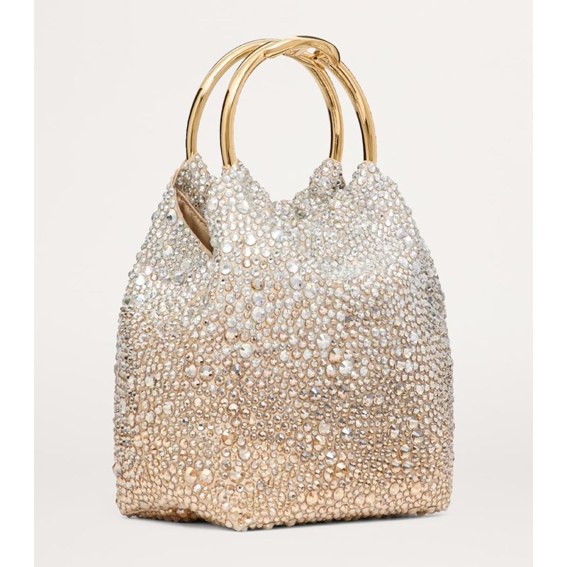 Bolsa Handle Crystal-Embellished Carry Secrets