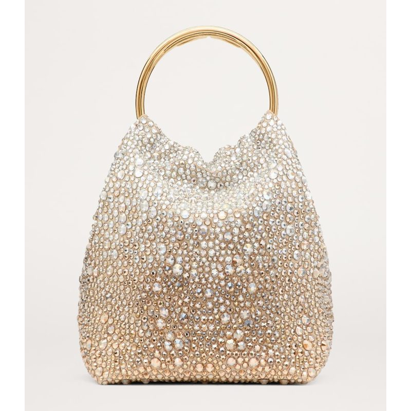 Bolsa Handle Crystal-Embellished Carry Secrets