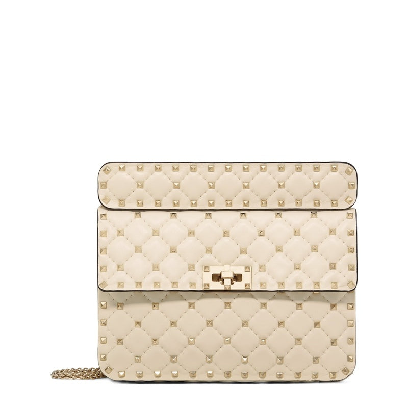 Bolsa Handle Medium Rockstud Spike - Mercado de Luxo - O Maior E-Commerce de Bens, Produtos e Serviços de Luxo do Brasil.