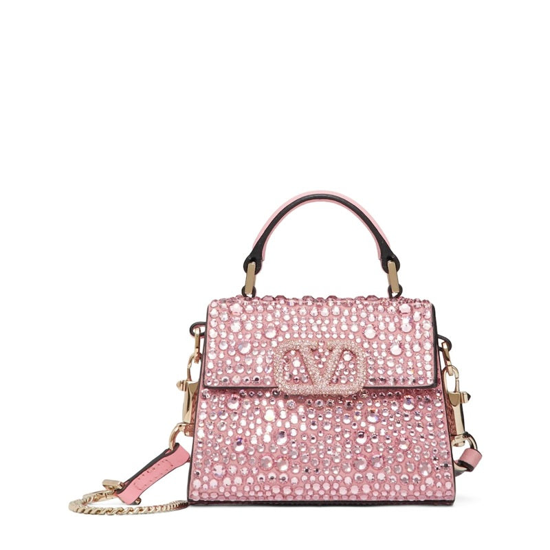 Bolsa Handle Mini Embellished VSLING - Mercado de Luxo - O Maior E-Commerce de Bens, Produtos e Serviços de Luxo do Brasil.