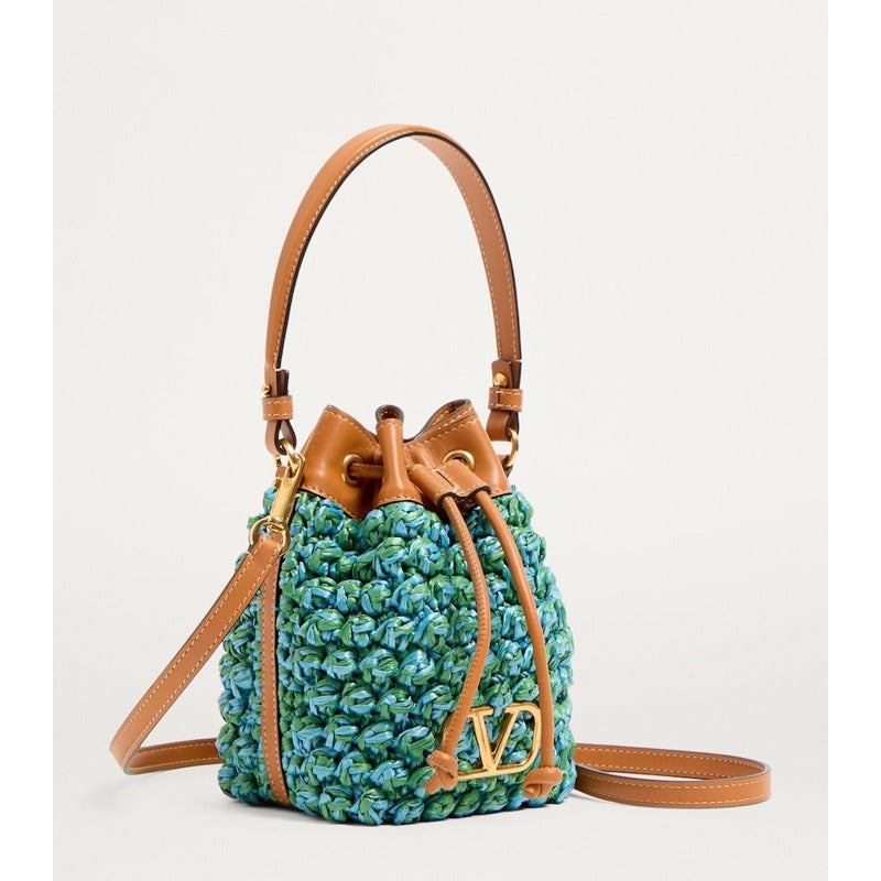 Bolsa Handle Mini Drawstring VLogo