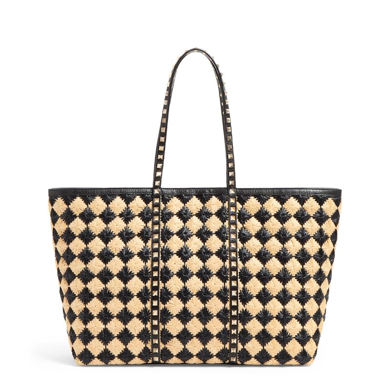 Bolsa Tote Large Rockstud - Mercado de Luxo - O Maior E-Commerce de Bens, Produtos e Serviços de Luxo do Brasil.