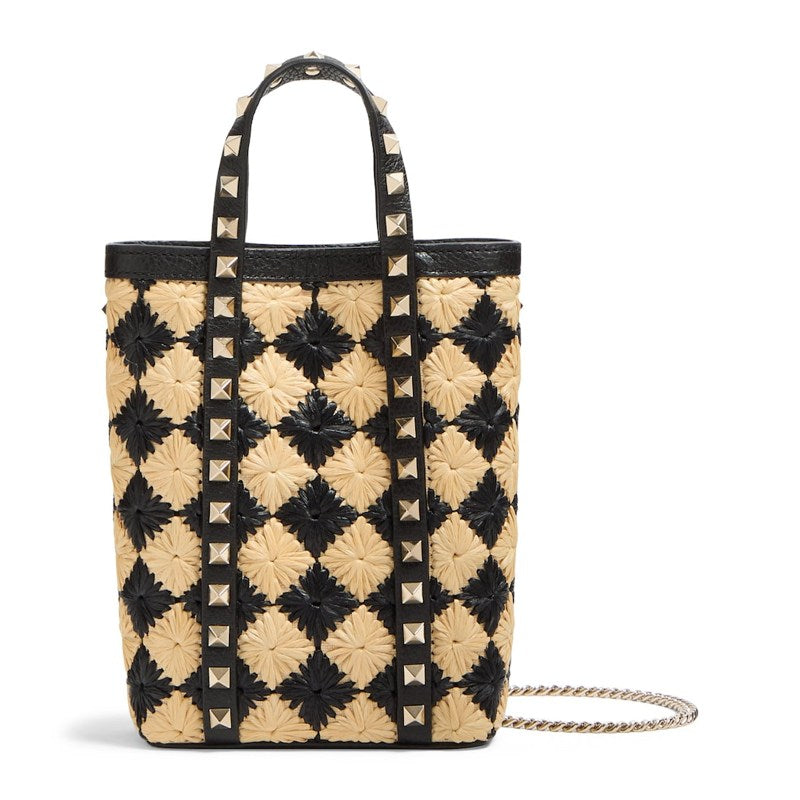 Bolsa Tote Mini Rockstud - Mercado de Luxo - O Maior E-Commerce de Bens, Produtos e Serviços de Luxo do Brasil.