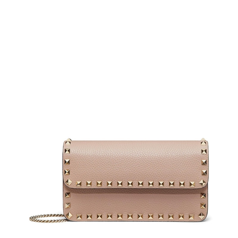 Bolsa Wallet Rockstud Chain - Mercado de Luxo - O Maior E-Commerce de Bens, Produtos e Serviços de Luxo do Brasil.