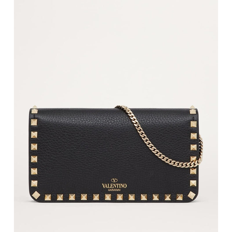 Bolsa Wallet Rockstud Chain - Mercado de Luxo - O Maior E-Commerce de Bens, Produtos e Serviços de Luxo do Brasil.