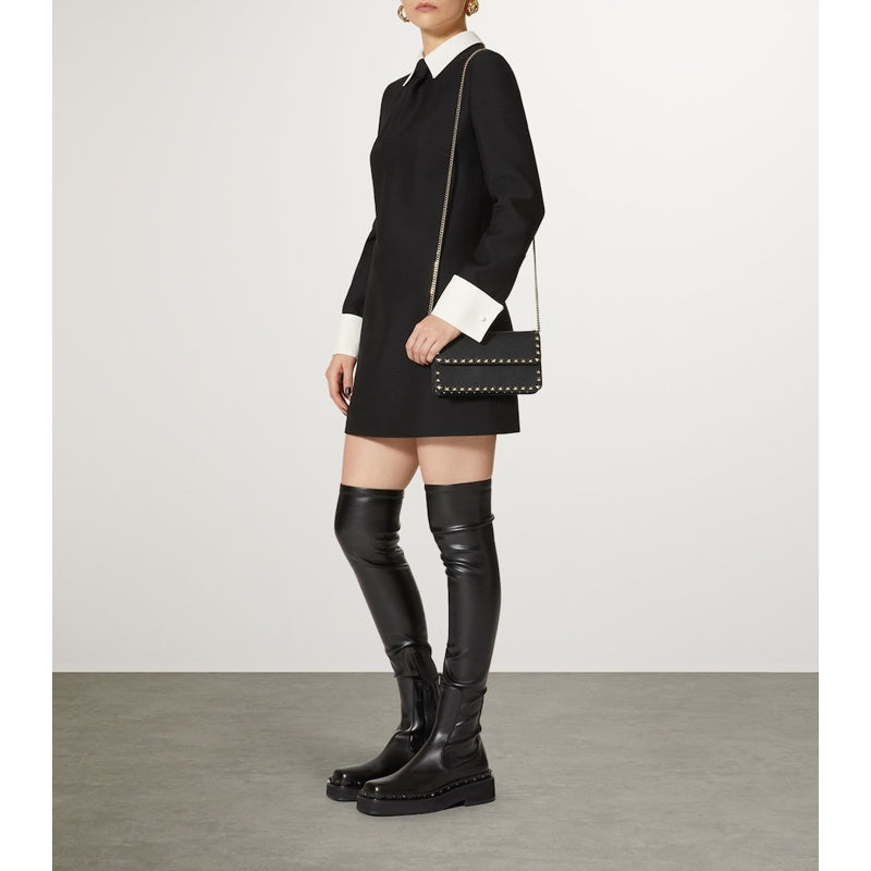 Bolsa Wallet Rockstud Chain