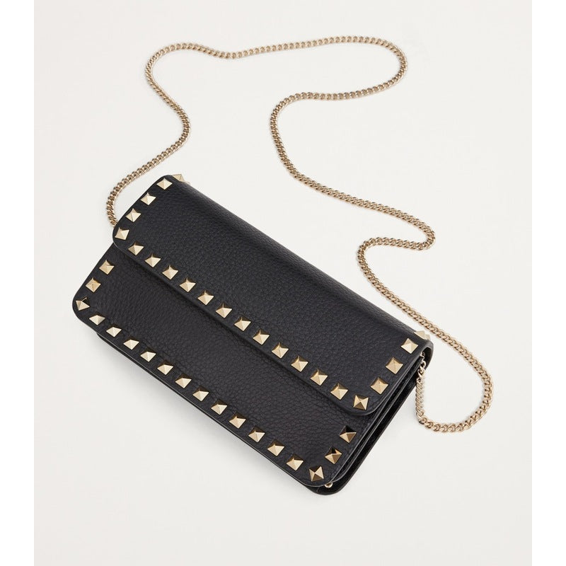 Bolsa Wallet Rockstud Chain