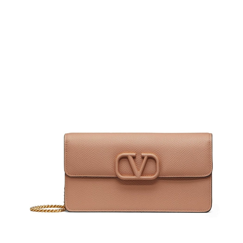 Bolsa Wallet VLogo Signature Chain - Mercado de Luxo - O Maior E-Commerce de Bens, Produtos e Serviços de Luxo do Brasil.