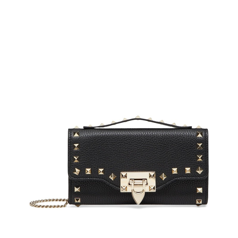 Bolsa Wallet Rockstud Chain - Mercado de Luxo - O Maior E-Commerce de Bens, Produtos e Serviços de Luxo do Brasil.