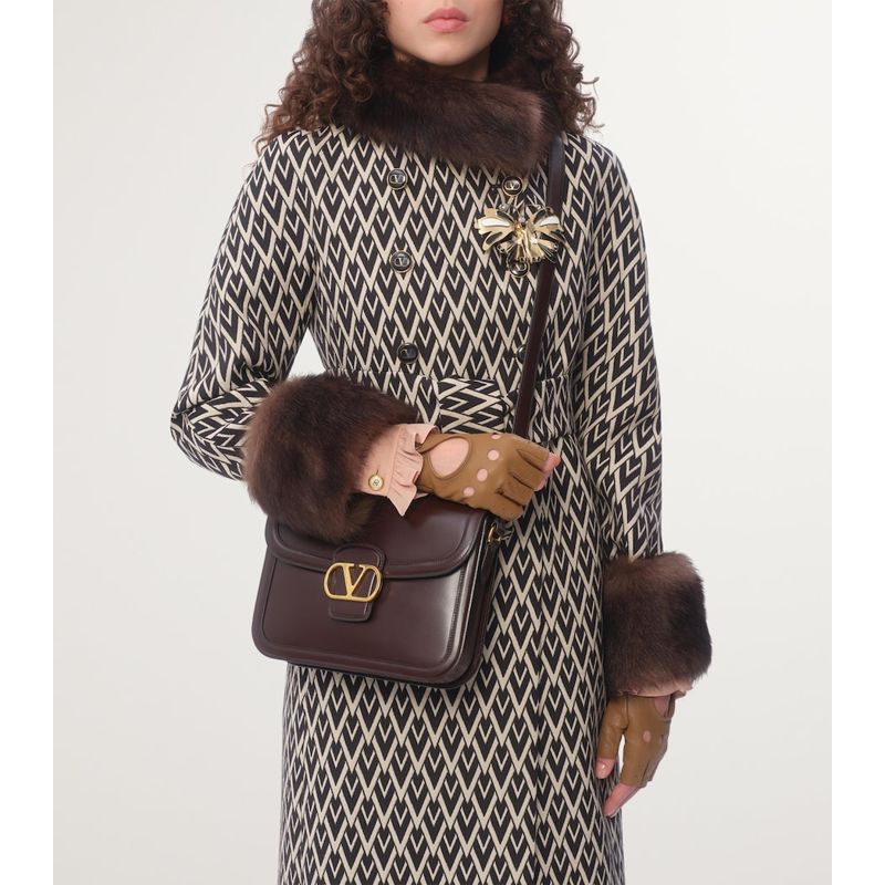 Bolsa Crossbody Calf 9 To 5 Satchel