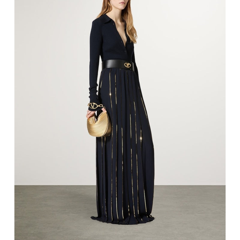 Bolsa Crossbody Metallic VLogo Moon Mini