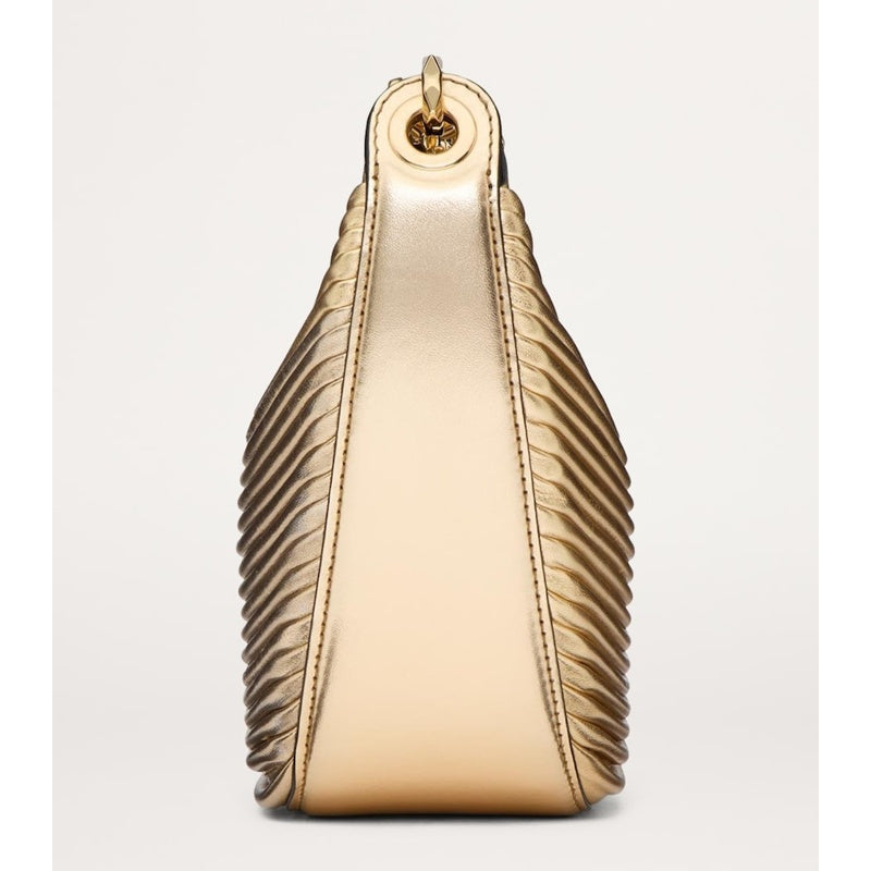 Bolsa Crossbody Metallic VLogo Moon Mini