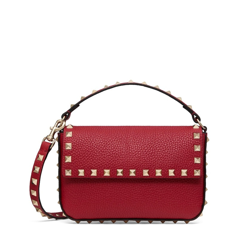 Bolsa Crossbody Rockstud Mini - Mercado de Luxo - O Maior E-Commerce de Bens, Produtos e Serviços de Luxo do Brasil.