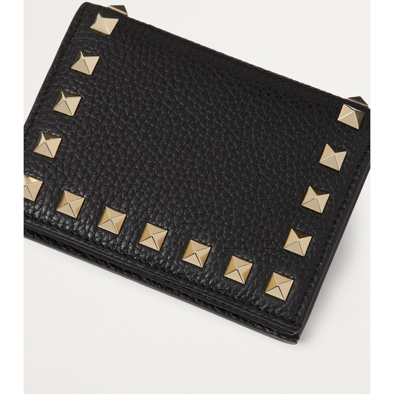 Bolsa Wallet Rockstud French Flap