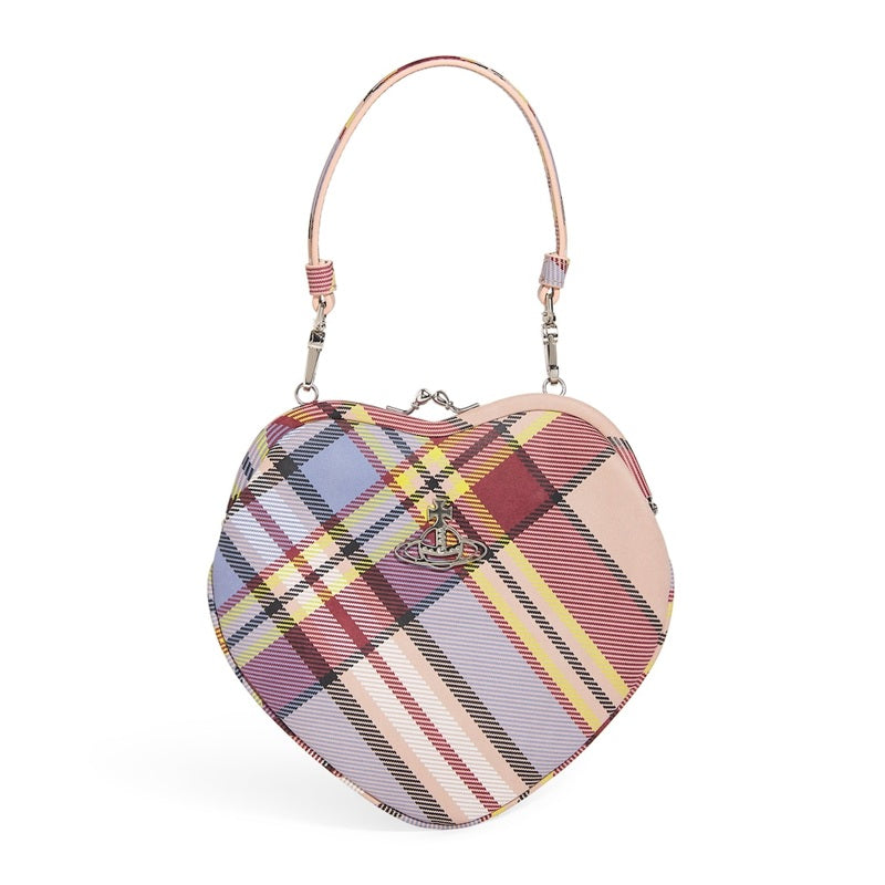 Bolsa Clutch Tartan Belle Heart - Mercado de Luxo - O Maior E-Commerce de Bens, Produtos e Serviços de Luxo do Brasil.