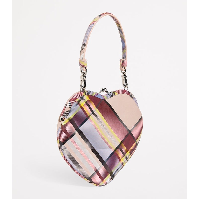 Bolsa Clutch Tartan Belle Heart